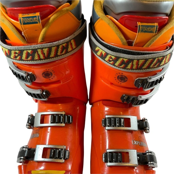 Tecnica TNT Explosion 8 AVS Power Frame Carbon Size US7.5 UK41 Orange Ski Boots - Picture 7 of 14